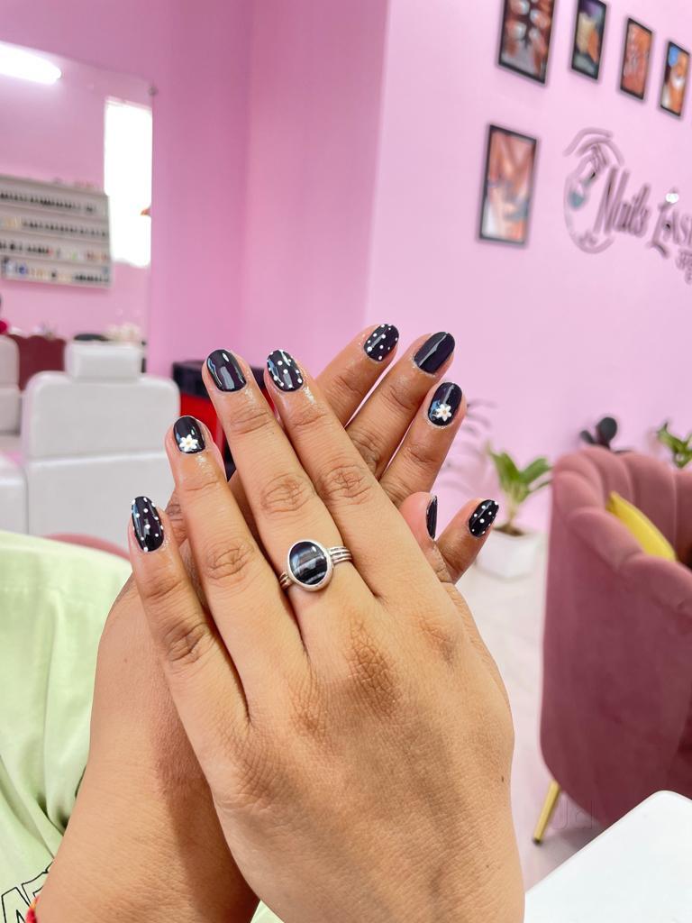 Nail art done at Nails Lash Adda